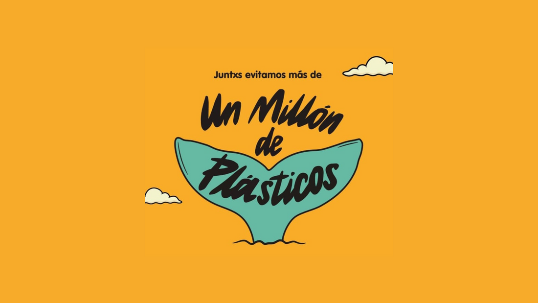 Juntxs evitamos 1 millón de plasticos en 2023