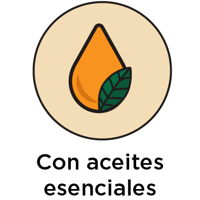 Con aceites esenciales