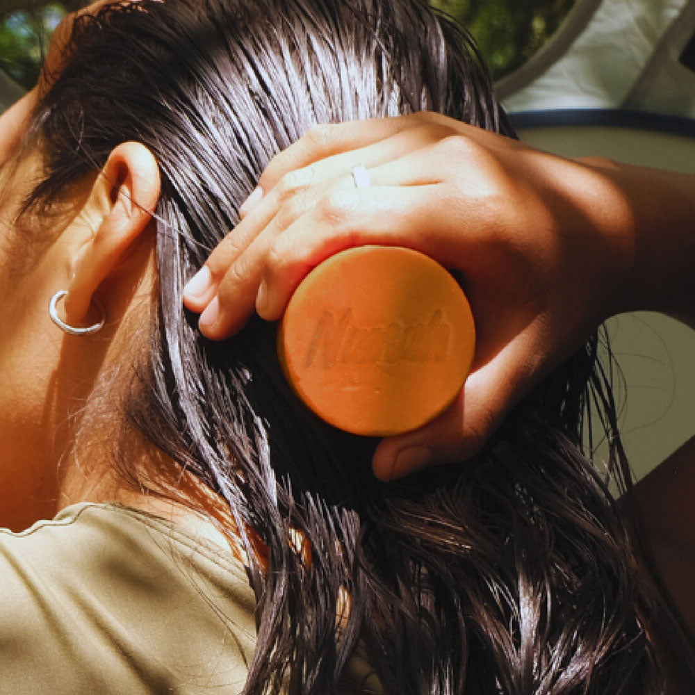 Papaya Mandarin Conditioner Bar- Oily/Normal Hair