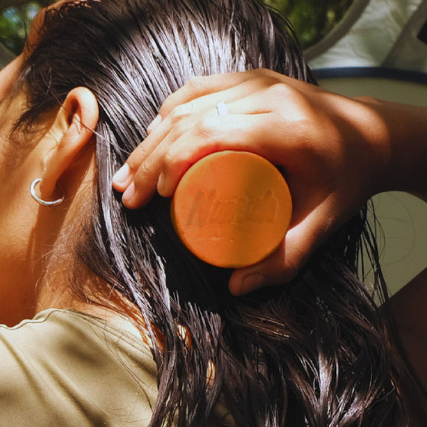 Papaya Mandarin Conditioner Bar- Oily/Normal Hair