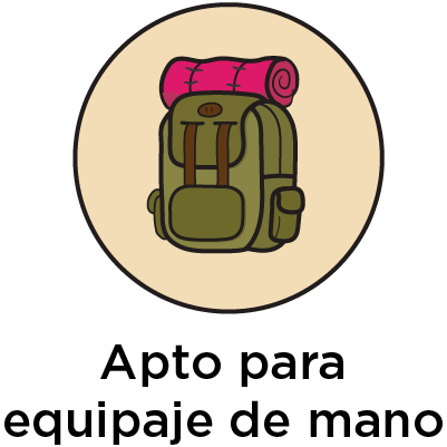 Apto para equipaje de mano