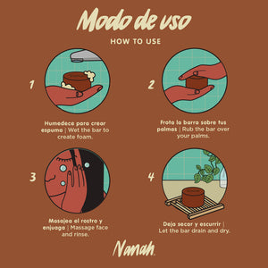 Jabón Facial de Tepezcohuite