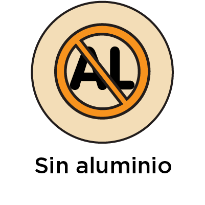Sin aluminio