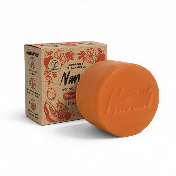 Acondicionador de Papaya Mandarina - Cabello Normal y Graso
