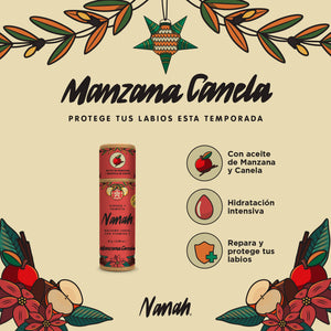 Bálsamo Labial de Manzana Canela - Edición Limitada