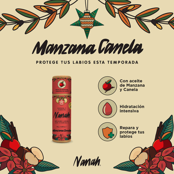 Bálsamo Labial de Manzana Canela - Edición Limitada
