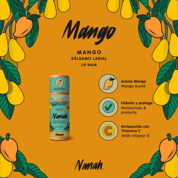 Bálsamo Labial de Mango