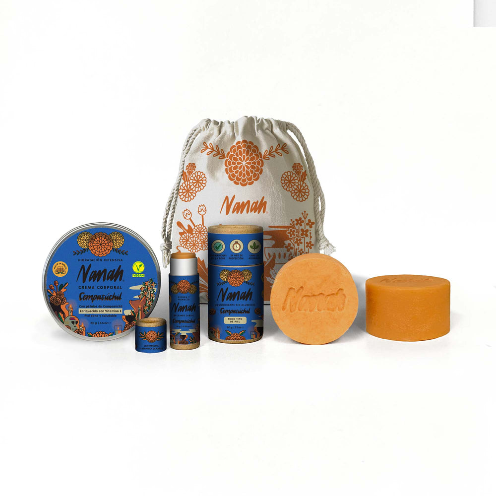 Colección Cempasúchil + Morral de Regalo