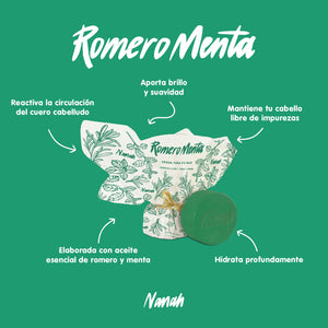 Crema para Peinar de Romero Menta - Cabello Delgado