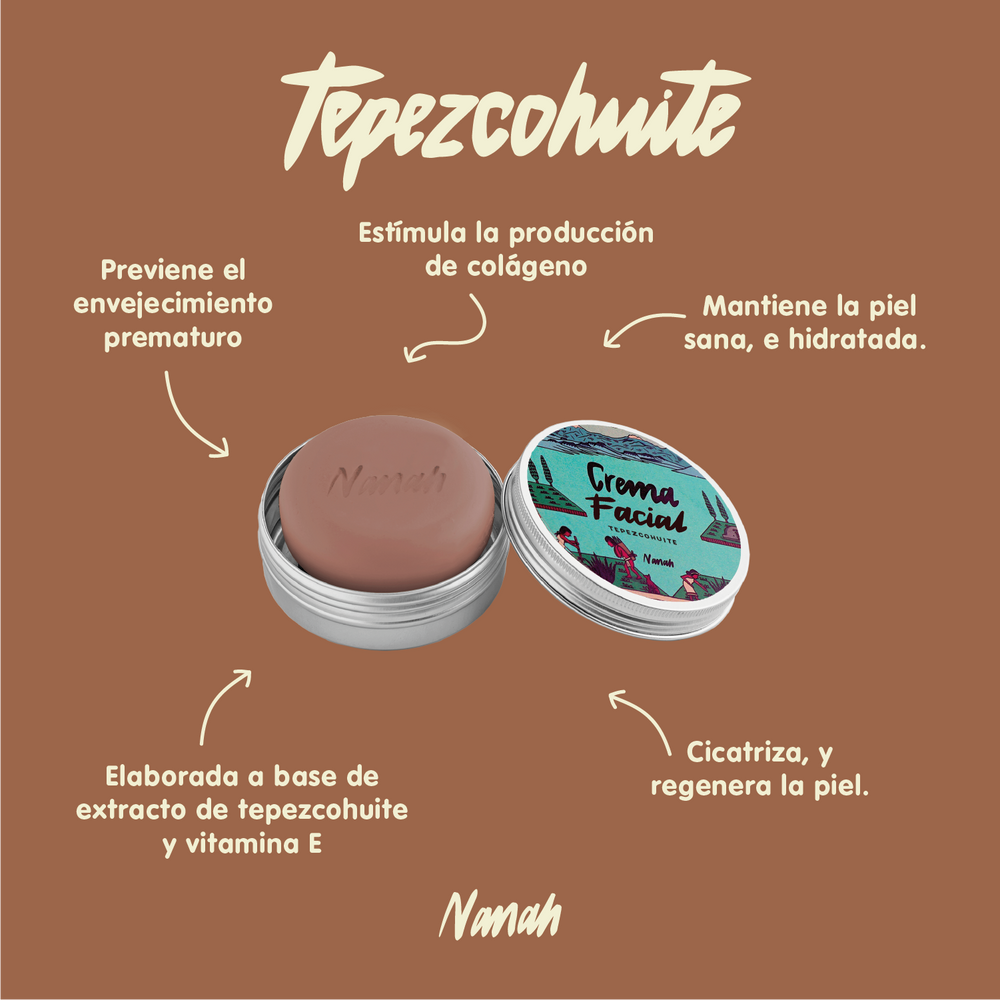 Repuesto de Crema Facial de Tepezcohuite