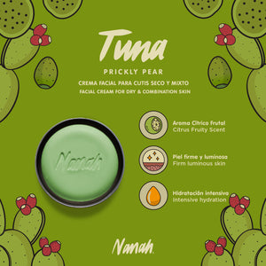 Crema Facial de Tuna