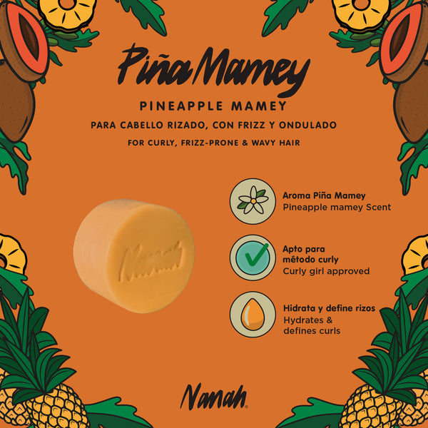 Mamey Pineapple Styling Cream Bar - Curly Hair