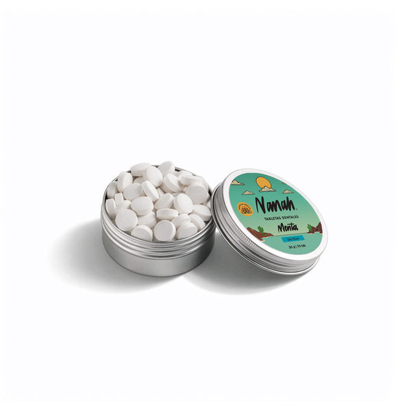 Tabletas Dentales de Menta