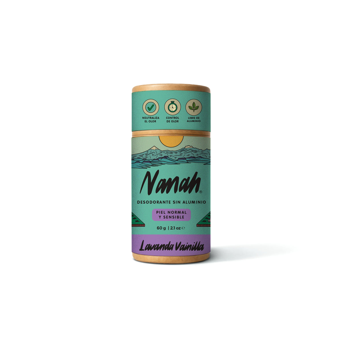 Desodorante Natural de Lavanda Vainilla
