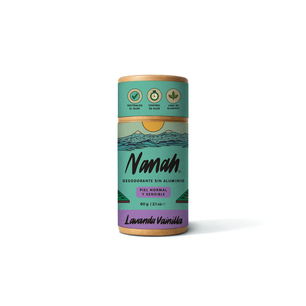 Desodorante Natural de Lavanda Vainilla