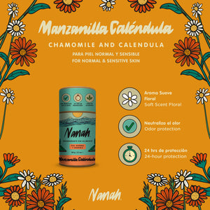 Chamomile Calendula Deodorant - Sensitive Skin