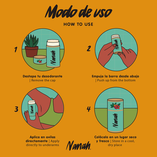 Desodorante Natural de Manzanilla Caléndula