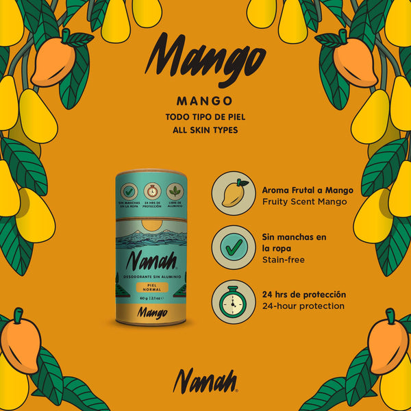Mango Deodorant - Normal Skin