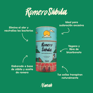 Desodorante de Romero Sábila