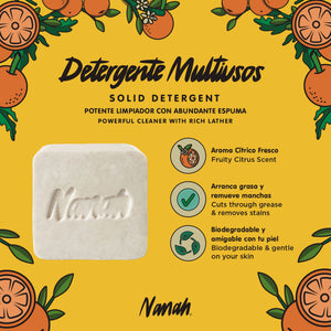 Detergente Multiusos en Barra 250gr