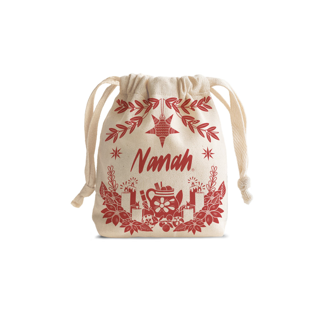 Morral Navideño Mediano Nanah - Ideal para 3-4 pzs