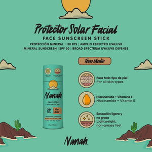 Protector Facial Mineral FPS+30 I Tono Medio