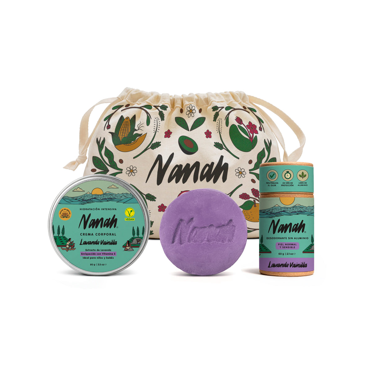 Set Lavanda Vainilla | Hidratación y cuidado para toda la familia