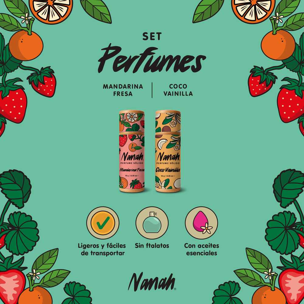 Set Perfumes I Dúo de aromas naturales
