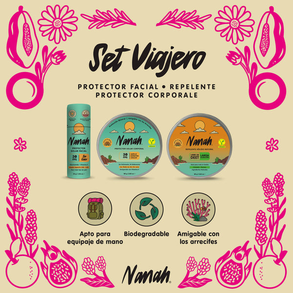 Set Viajerx I Protección Natural I Edición San Valentín