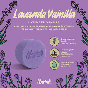 Lavender Vanilla Shampoo - Normal Hair I Kids and Babies