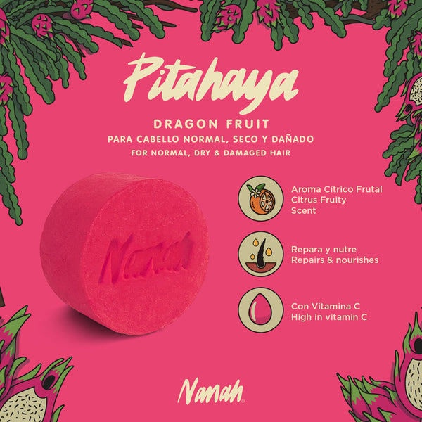 Dragon Fruit Shampoo Bar - Damaged / Dry Hair