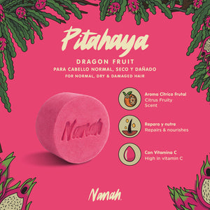 Shampoo de Pitahaya - Cabello Seco y Dañado