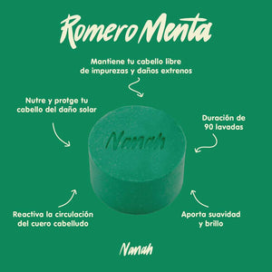 Shampoo de Romero Menta